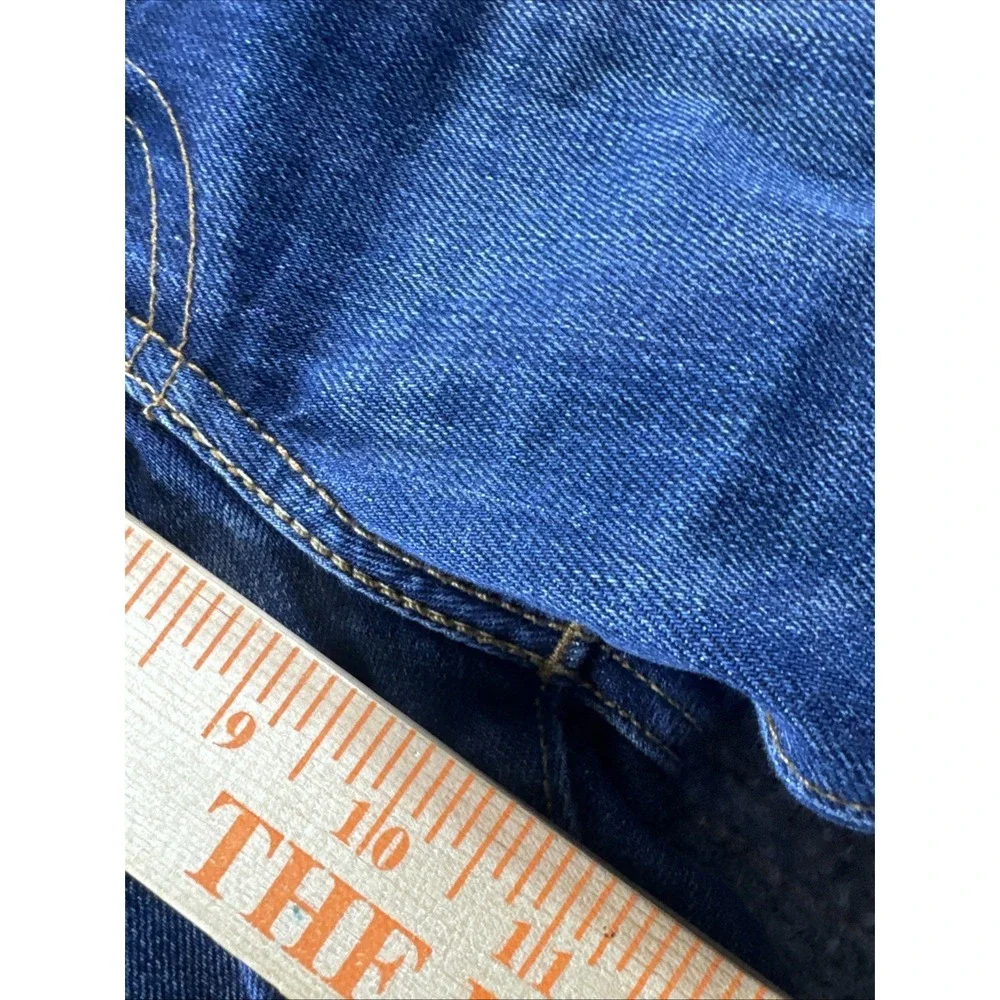 Levis 511 Jeans Mens 35x35 Blue Slim Fit Skinny Dark Wash Stretch Denim Cotton